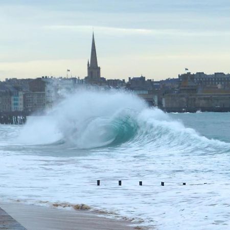 Plage-Sillon-Thalasso-Intra Muros Saint-Malo Exteriör bild